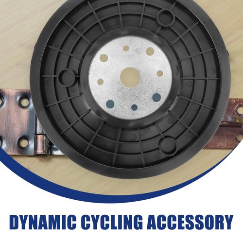 GALPADA Fitness Bike Belt Turntable Drive Wheel Replacement Part for Exercise Bicycle Durable Rotating Belt Wheel for Indoor Cycling and Fitness Bike Accessories