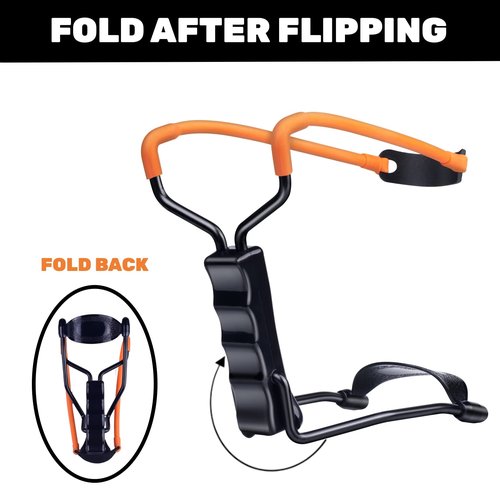 DADONFANG Professional Slingshot Set for Adults - A Simple but Powerful Hunting and Shooting Slingshot with a Sturdy Sling Shot Bow, 2 Packs of Slingshot Ammo, and a Slingshot Band.