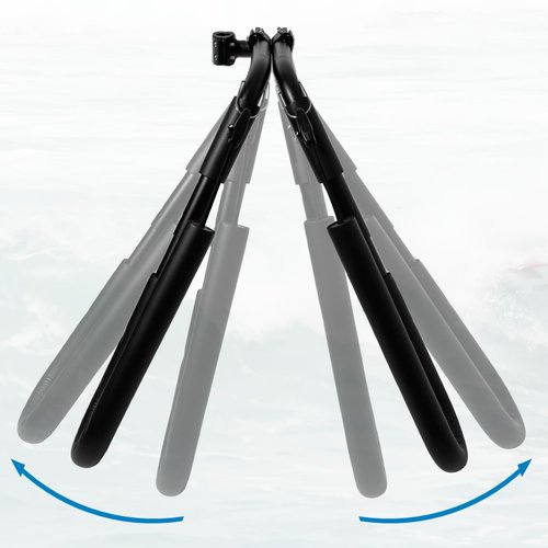 Surfboard Bike Rack, Adjustable Bike Surfboard Carrier Bracket, Compatible with Short Boards, Boogie Boards, Snowboards