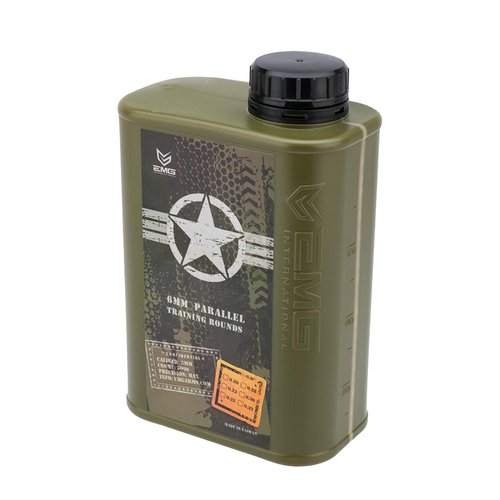 Evike Airsoft - EMG International Match Grade 6mm Airsoft BBS (Weight: 0.25g / 5000rds)