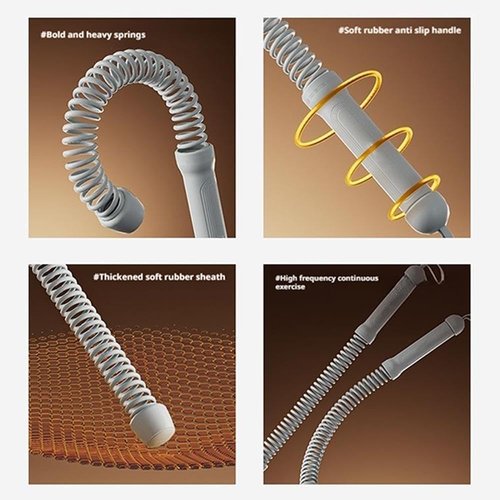 Battle Ropes for Home Gym, Weighted Battle Ropes, Professional Portable Black Exercise Rope, Exercise Training Rope, Portable Workout Ropes for Working Out, Strength Workout (Black)