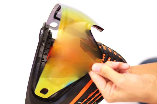 VIRTUE VIO Replacement Paintball Goggle Lens - Fits Ascend/Contour/Extend and XS Masks - Thermal Clear