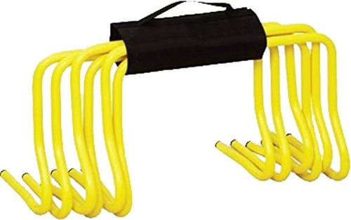 Sportsgear US Set of 6 Speed Agility 6" Hurdles with Carry Strap