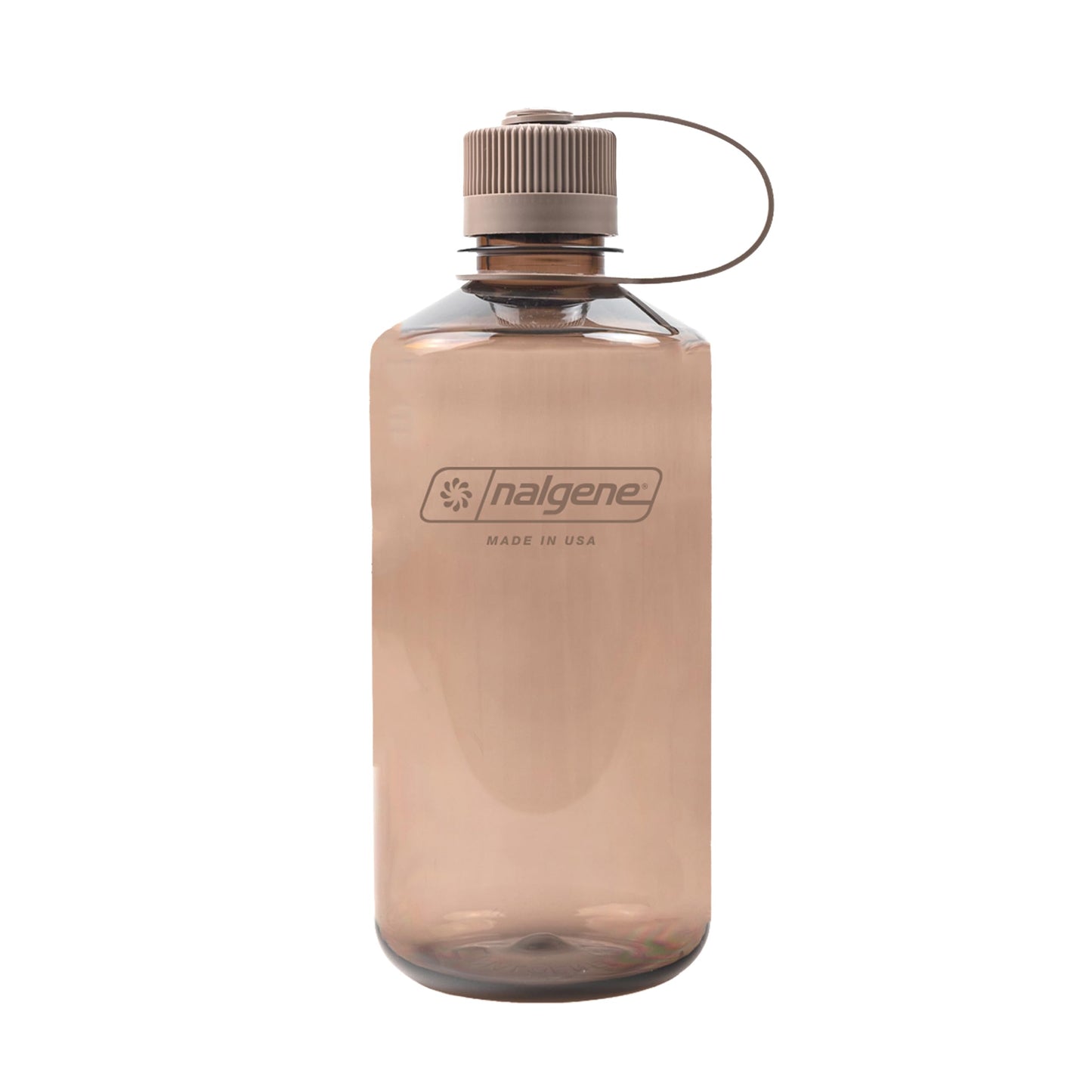 Nalgene 32 oz Narrow Mouth Water Bottle | BPA-Free, Durable & Leak Proof, Lghtweght Bottle for Hkng, Gym & Travel, Mocha