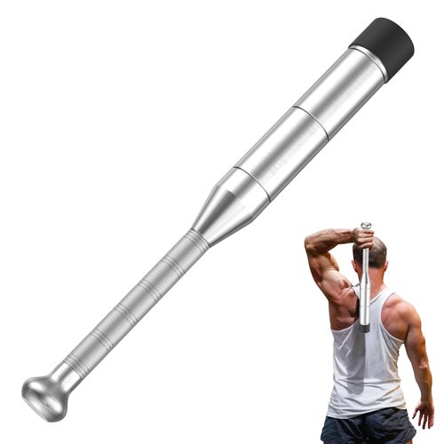 Adjustable Premium Steel Club for Strength Training, 6-in-1 Indian Club for Full Body Workouts, Rehab, Stretching & Rotational Training, 6 Weight Options(6.3-17.6Lbs) Mace for Men & Women