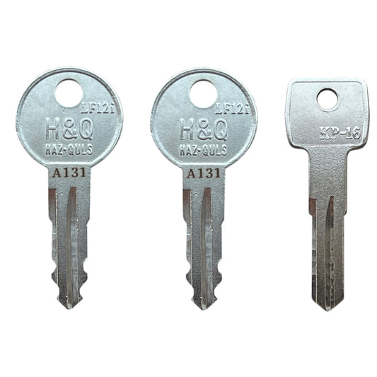 KeyPower A131 ~ A155 Keys for Yakima Roof Racks, Carriers, Crossbars SKS Lock Cores (A143)