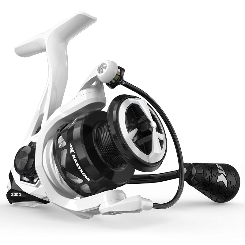 KastKing Lethal Phantom Spinning Reel 2000 - Superpolymer Handle, 5.2:1 Gear