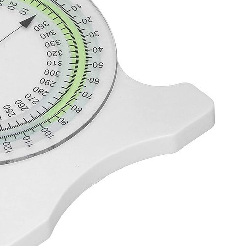 QANYEGN Inclinometer, Bubble Physical Therapy, Leak Complete Range of Motion Measuring Tool for Physiotherapy,Professionals and Students (Green)
