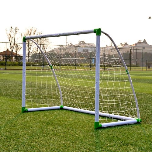Ktaxon Soccer Goal 6x4/8x6 Portable Soccer Nets, Easy to Assemble PVC Frame, Design for Backyard Practice and Fun for Teens & Adults, Waterproof Outdoor Training Football Goals (6x4)