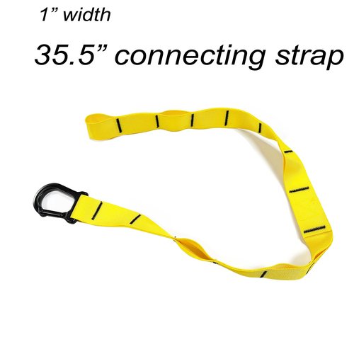 QTM fitness Strap, Home Resistance Training Kit, Workout Straps, Exercise Straps, Yoga Band, Suspension Training Straps for Home Gym, Bodyweight Resistance, Yoga Stretching Strap, Indoor & Outdoor