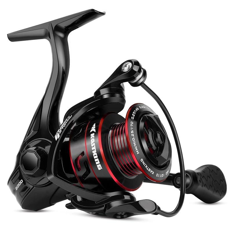 Royale Legend II Spinning Reel 5.2:1 - 6.2:1, Black - KastKing Royale Legend II+3000 Variation
