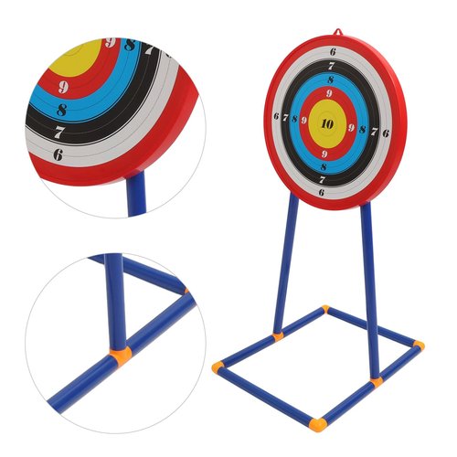 Suction Cup Target Stable Base Colorful Detachable Kids Archery Hanging Freestanding Target for Boys Girls