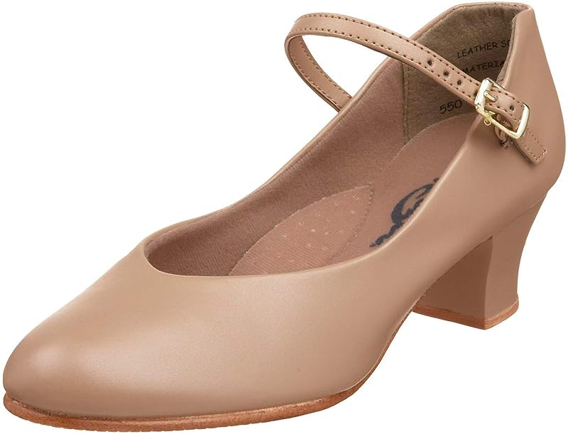 Capezio Jr. Footlight Character Shoe - Caramel +9 (Variation of THIS listing)