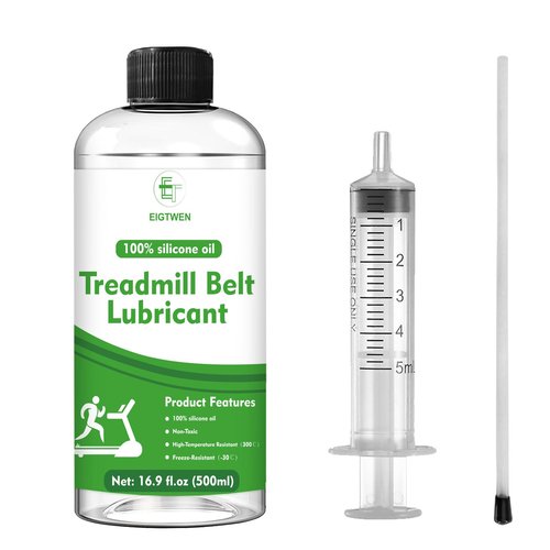 EIGTWEN 500ml Treadmill Lubricant for Belt, 100% Silicone Treadmill Oil, High Temperature Resistant Stable Treadmill Belt Lubricant, Treadmill Lube Suitable for Most Types of Treadmills