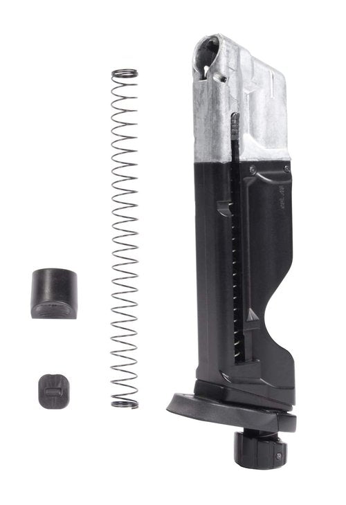 Umarex T4E Smith & Wesson M&P M2.0 .43 Caliber Training Pistol Paintball Gun Marker Magazine, Quick Piercing