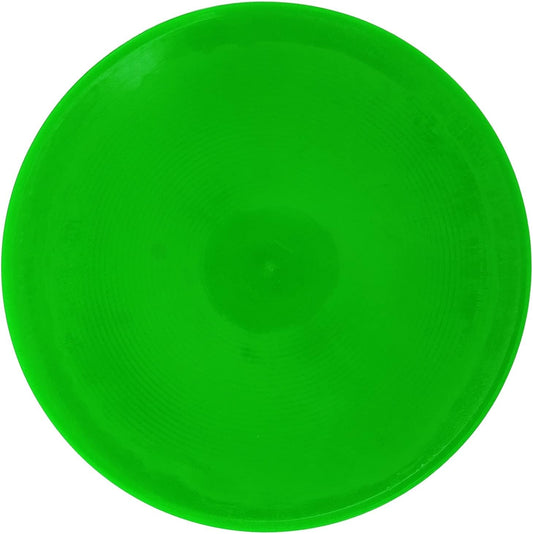 10pcs Sports Floor Spots Marker Flat Disc Marker Bright Color Flat Field Floor Spots for Tennis Soccer Training (Green)