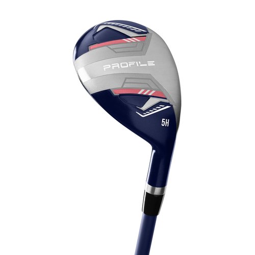 Wilson Women's Profile Complete Golf Set with Cart Bag - Right Hand, Petite, Ladies, Navy/Rose Gold/Silver