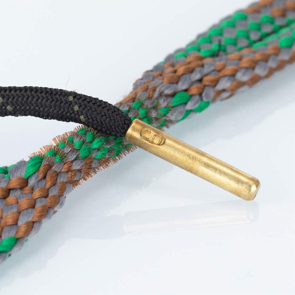 Gun Snakes Cleaner .40 Cal .41 Cal Gun Cleaning kit Supplies Gun Barrel Cleaning Rope for Rifle Pistol Shotgun Brass Brush Cleaning Cord