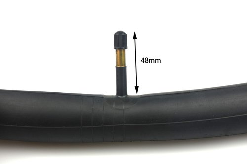 FANSPRO 2 Pack 700 x 35-43c Road Bike Inner Tubes, 48mm Schrader Valve Premium Quality Butyl Inner Tube with 2 Tire Levers