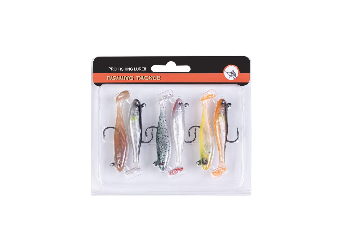 Autumnswan Easy Catch Pre-Rigged Soft Lures,Baits for Bass Fishing - Jig Heads Soft Plastic Walleye Lures,Slow Sinking Fishing Bait for Freshwater Saltwater, Bass Trout Fishing Lures & Gifts