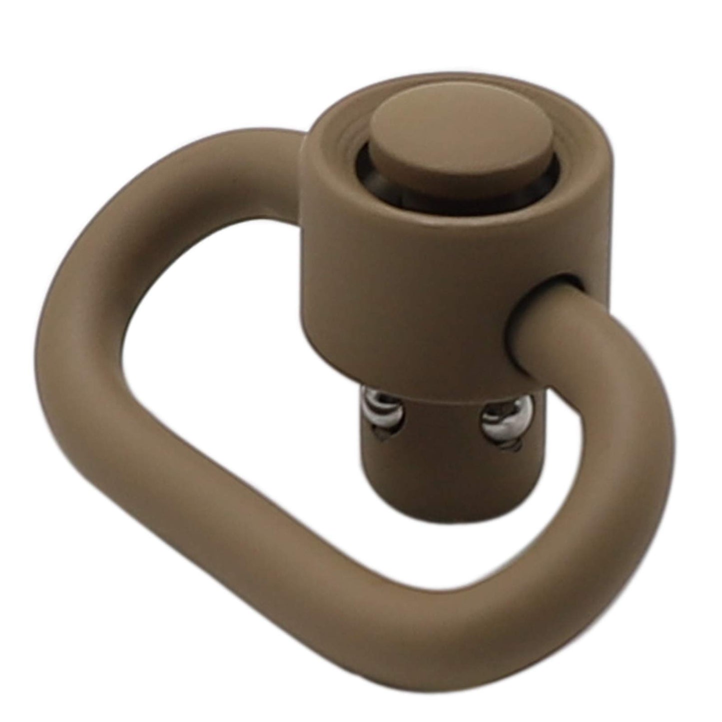 GOODTAC 2PCS 1.25'' Push Button QD Sling Swivel Heavy Duty Quick Detachable_Tan Pro…