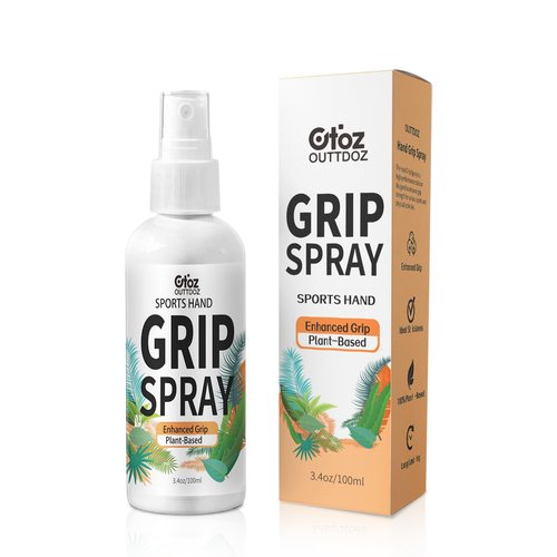 Anti-Slip Grip Spray 3.4 oz – Plant-Based, Quick-Drying, Non-Residue Grip Enhancer with Sticky Boost pole grip for pole dancing, Aerial Silks, Pickleball, Golf, Tennis, and More