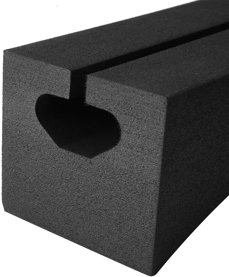 Kayak Foam Blocks for Roof Rack,Portable EVA Soft Oval Car Roof Racks Bars for Outdoor Surfboard Kayak Stand Up Paddle