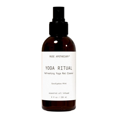 Muse Apothecary Yoga Ritual - Aromatic and Refreshing Yoga Mat Cleaner, 8 oz, Infused with Essential Oils - Eucalyptus Mint