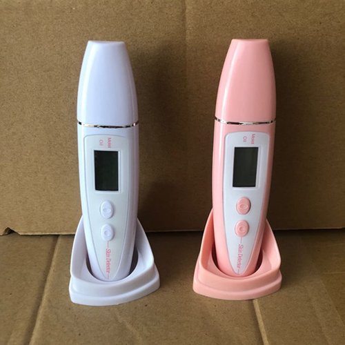 Hisocute Skin Analyzer Skin Moisture Analyzer Moisture Meter Skin Care Water Oil Tester Detector Portable for Women Digital Skin Analyzer, White