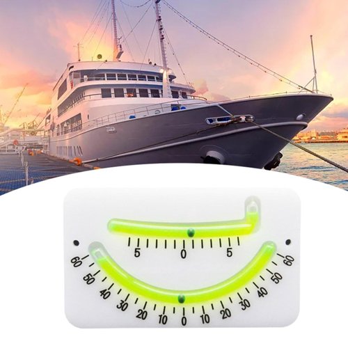 Kokiya Professional Boats Inclinometer, Marine Clinometer,High Performance,Sailing Clinometer,Level Gauge for Fishing Boat Hobbyists
