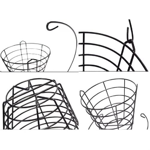 Main Products Metal Range Golf Ball Baskets with Handle, Golf Ball Storage Bucket, Holds 100 Golf Balls (Golf Balls Not Included)