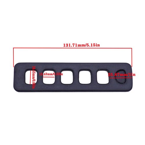 Replacement Xpress 970 Style Rubber Bike Rack Straps - 2-Pack Compatible with Thule 8532569, Durable and Stretchy Straps for Secure Bike Transport