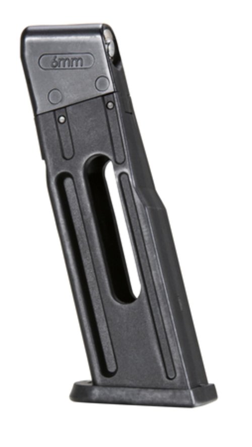 Elite Force unisex adult 16-Round Capacity, Fits USP Standard Action, Plastic Airsoft Magazine, Black, One Size US