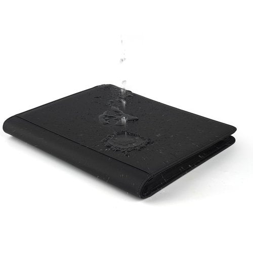 GERMUN Toploader Binder, Holds 324 Toploaders, 9 Pocket Top Loader Binders with Sleeves for 3 x 4'' Toploaders, Double-Sided Pocket Top Loader Storage Binder, Trading Card Binder - Diamond Black