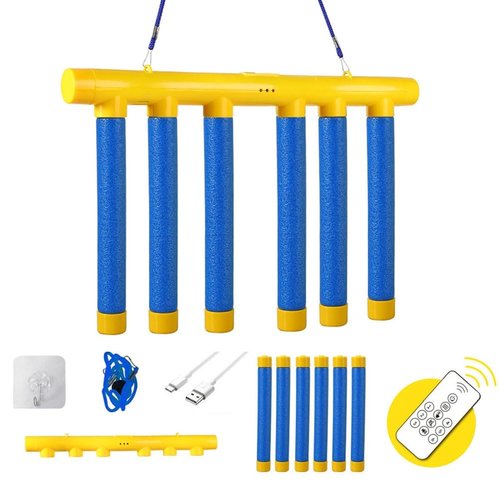 Catch The Stick Game, Upgrade Reflex Drop Sticks Challenge Game, Coordination Training Toy, Hand Eye Coordination Reaction Training Toy, Falling Catching for Kids Adults(Blue Stick,Remote Control)
