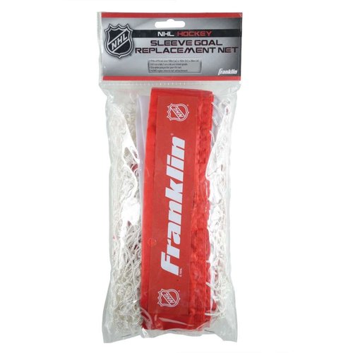Franklin Sports NHL Hockey Goal Replacement Net - 50" Junior Size Goal Replacement Netting - Outdoor Street Hockey Equipment - Easy Attach Official Size - 50" x 42" x 26"