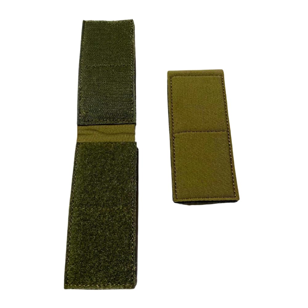 HuntEmUp Ultimate Neoprene Ankle Garter - Classic Olive Drab - Ankle Pant Garters for Waders Fly Riding Fishing - Neoprene Black Pant Leg Keeper Stretchy Boot Straps