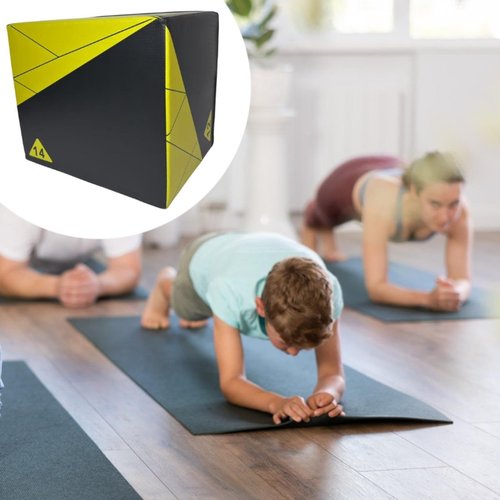 YIJU 3 in 1 Plyometric Jump Box, Step Box 12in 14in 16in, Heavy Duty Jump Platform for Workout, Mma, Conditioning Fitness Training