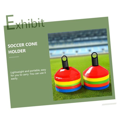 KESYOO 5pcs Soccer Disc Cone Storage Rack Lightweight Training Supplies for Football Practice Environment-Friendly Design for Easy Use and Portability