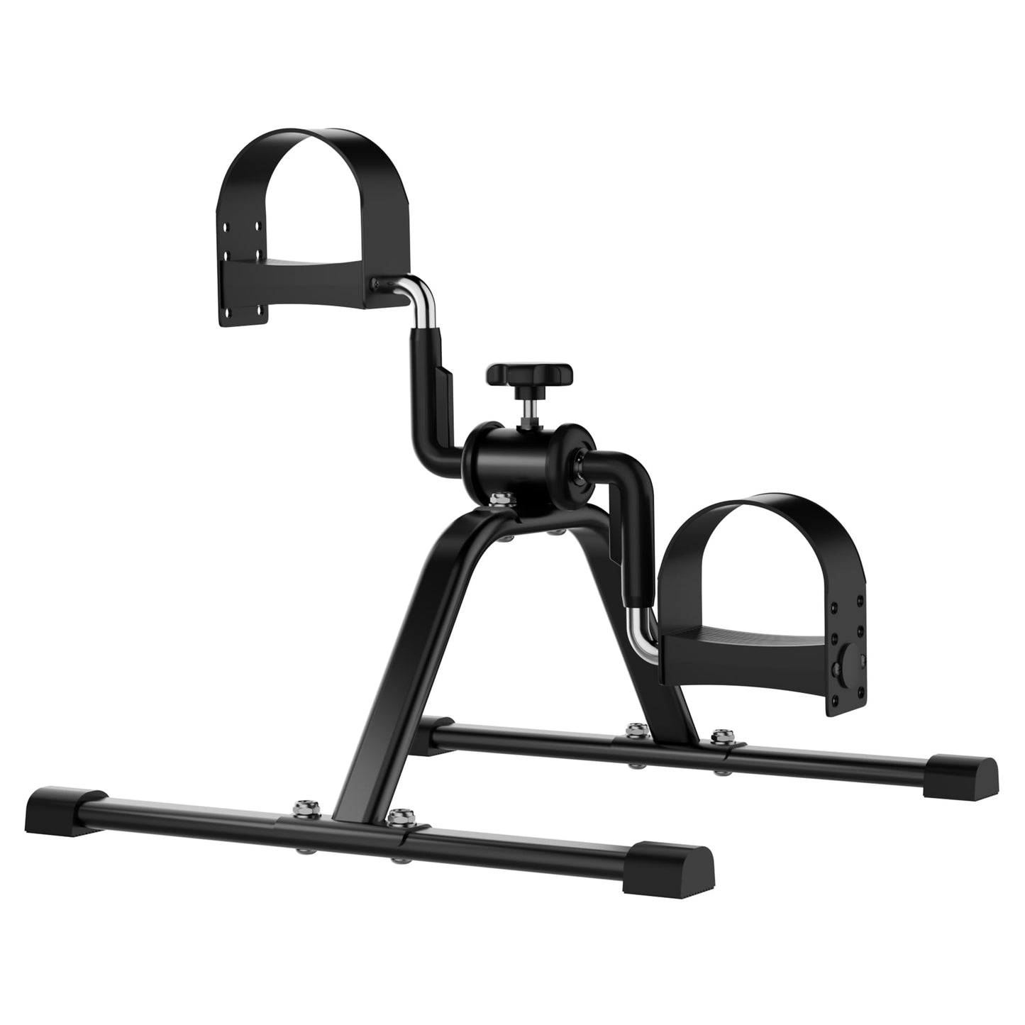 Pedal Exerciser Mini Exercise Bike Lightweight Portable Floor Peddler for Leg & Arm Workout