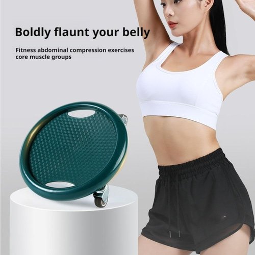 Ab Roller Wheel,Ab Roller for Women Men Board,Abdominal Wheel Ab Roller, Roller with Elbow Support,for Full Body Fat Burning Tummy Weight Control Gym or at Home Workout Equipment (Pink)