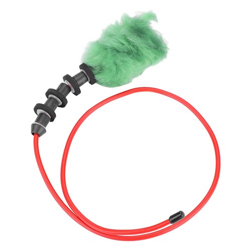 YOUTHINK Upgrade Your Paintball Gear with Wool Barrel Cleaning Rope, Easy to Carry and Use, Provides Squeaky Clean Barrels, for 17.3mm Inner Diameter, Choices (Green)