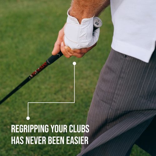 Wedge Guys Professional Golf Grip Tape Solvent for Regripping Clubs | Golf Grip Solvent Solution for Easy Regripping and Club Repair