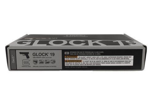 Glock 19 Gen5 GBB Blowback 6mm BB Pistol Airsoft Gun