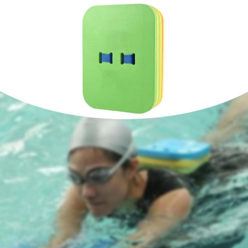 Aymzbd Back Float Swim Trainer,Swim Bubble Multiple Layers Adjustable Belt,Buoyancy Aid for Beginners Playing Pool Beach Adults Kids, Green