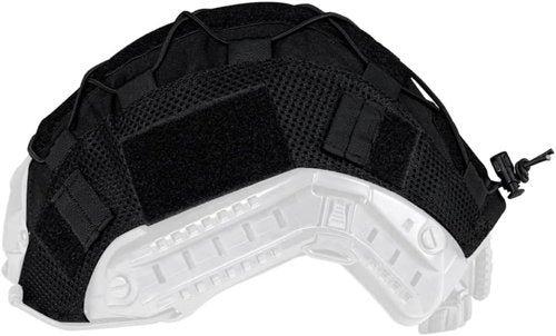 Tactical Helmet Cover Airsoft Helmet Cover for Fast Helmet Paintball Games Military Size M/L (Black)
