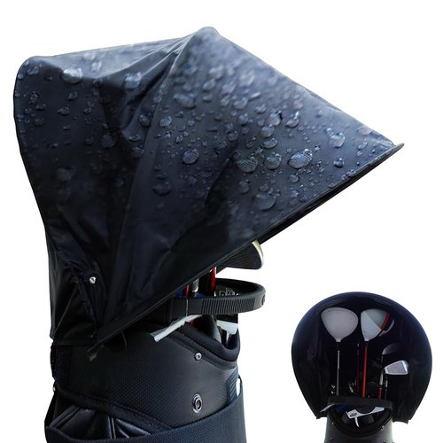 rideontogo Golf Bag Rain Cover - Universal Golf Club Bag Accessories with Easy Access and Storage