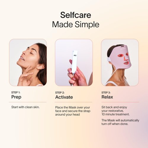 Solawave Red Light Therapy Mask for Face | Red & Near-Infrared Led Light Device | Reduces Appearance of Fine Lines & Wrinkles | Improves Firmness, Elasticity, & Texture | 10-Min Anti-Aging Treatment