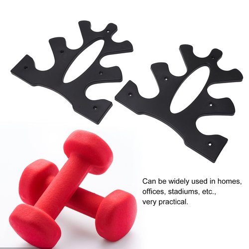 3 Tier Weight Rack for Dumbbells, Dumbbell Rack Small Weight Rack Dumbbell Bracket Hand Weight Tower Stand Triangular Dumbbell Rack Weight Hoder 23x22.5x8.5cm for Home Gym