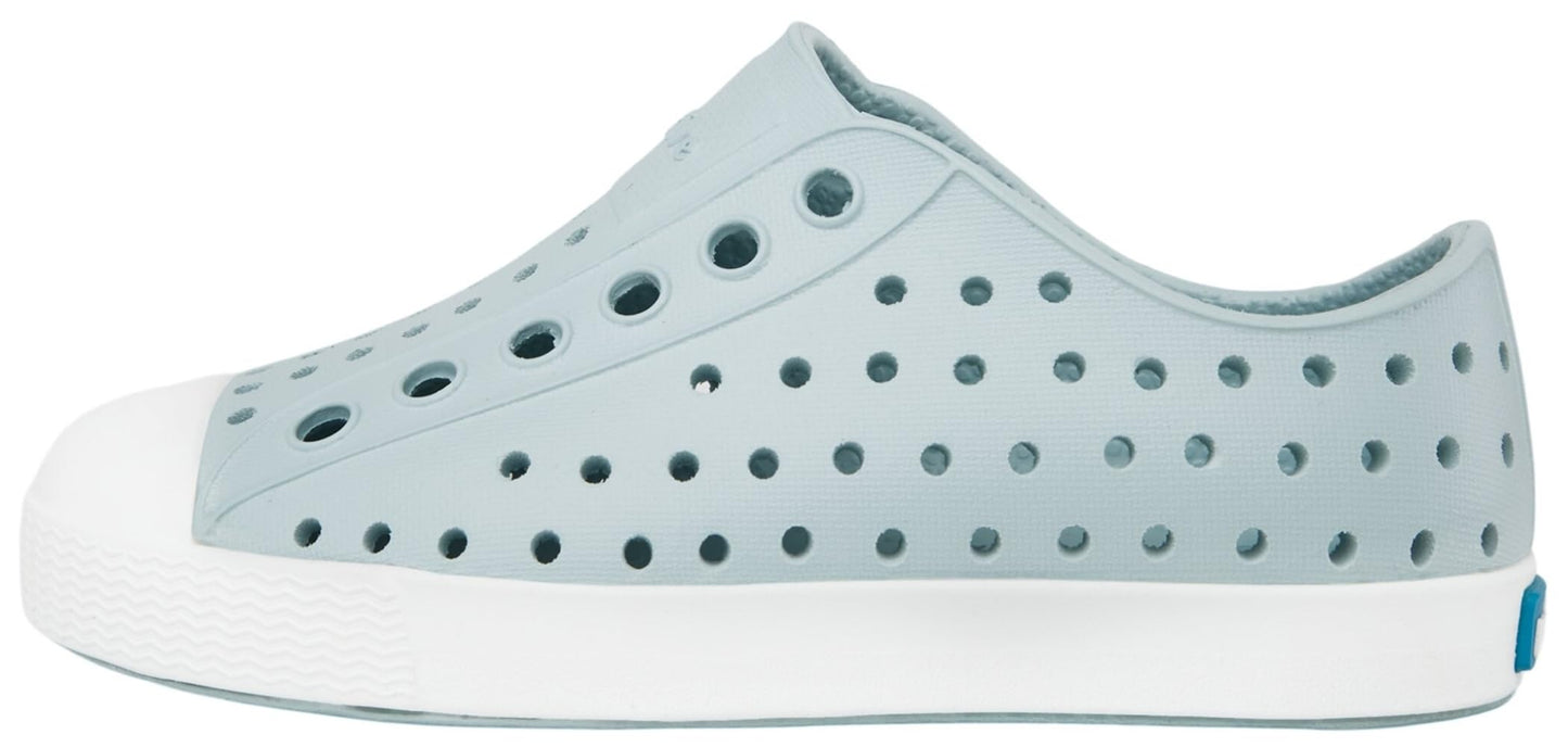 Native Shoes Unisex-Kids Jefferson Sneakers, Skip Blue/Shell White, 6 Big Kid